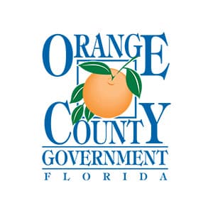 Logotipo del Gobierno del Condado de Orange, FL.