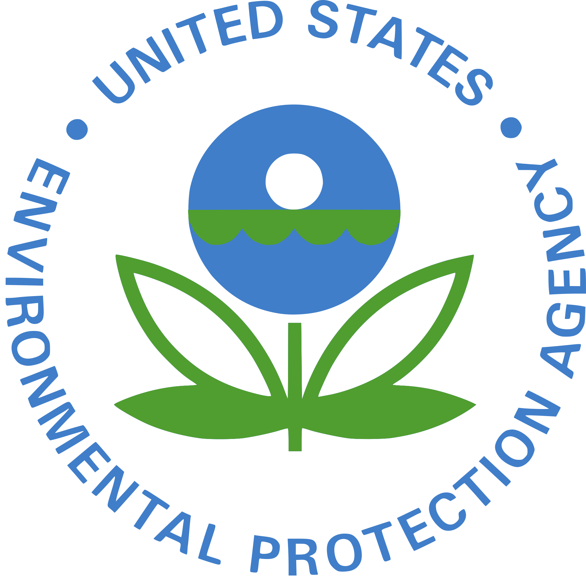 Logotipo de la Agencia de Protección del Medio Ambiente (EPA) de  EE. UU.