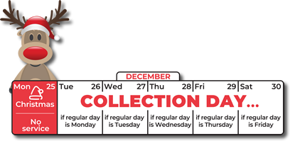 Christmas collection days