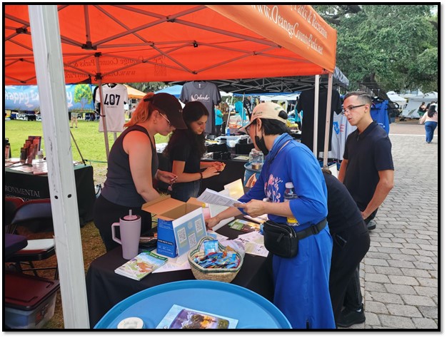 Oficina de Sostenibilidad y Resiliencia en el Día de la Tierra 2025 de la Florida Central