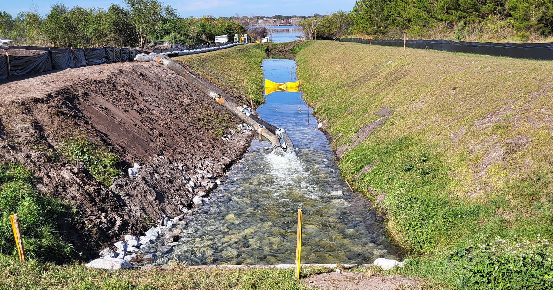 Operaciones de bombeo de agua